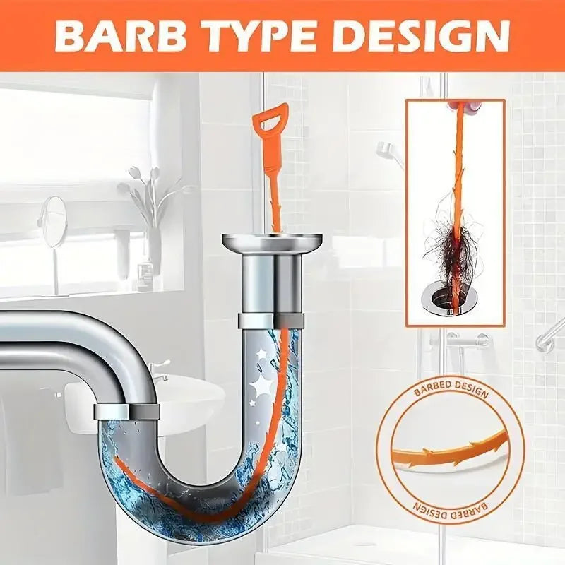 DrainHawk – Hair Clog Remover (One-Pull Fix)