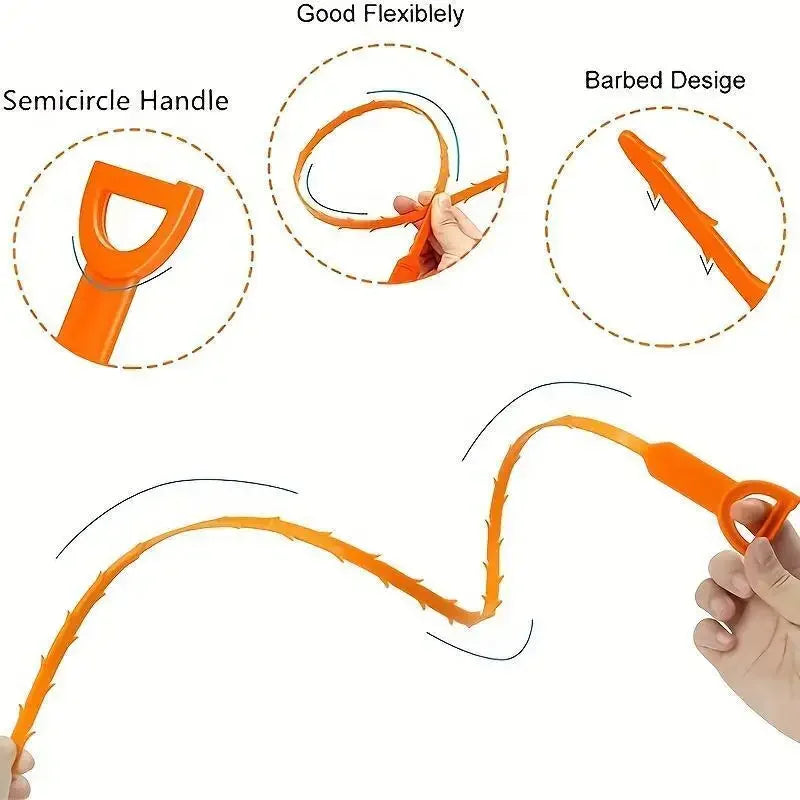 DrainHawk – Hair Clog Remover (One-Pull Fix)