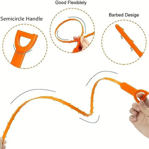 DrainHawk – Hair Clog Remover (One-Pull Fix)